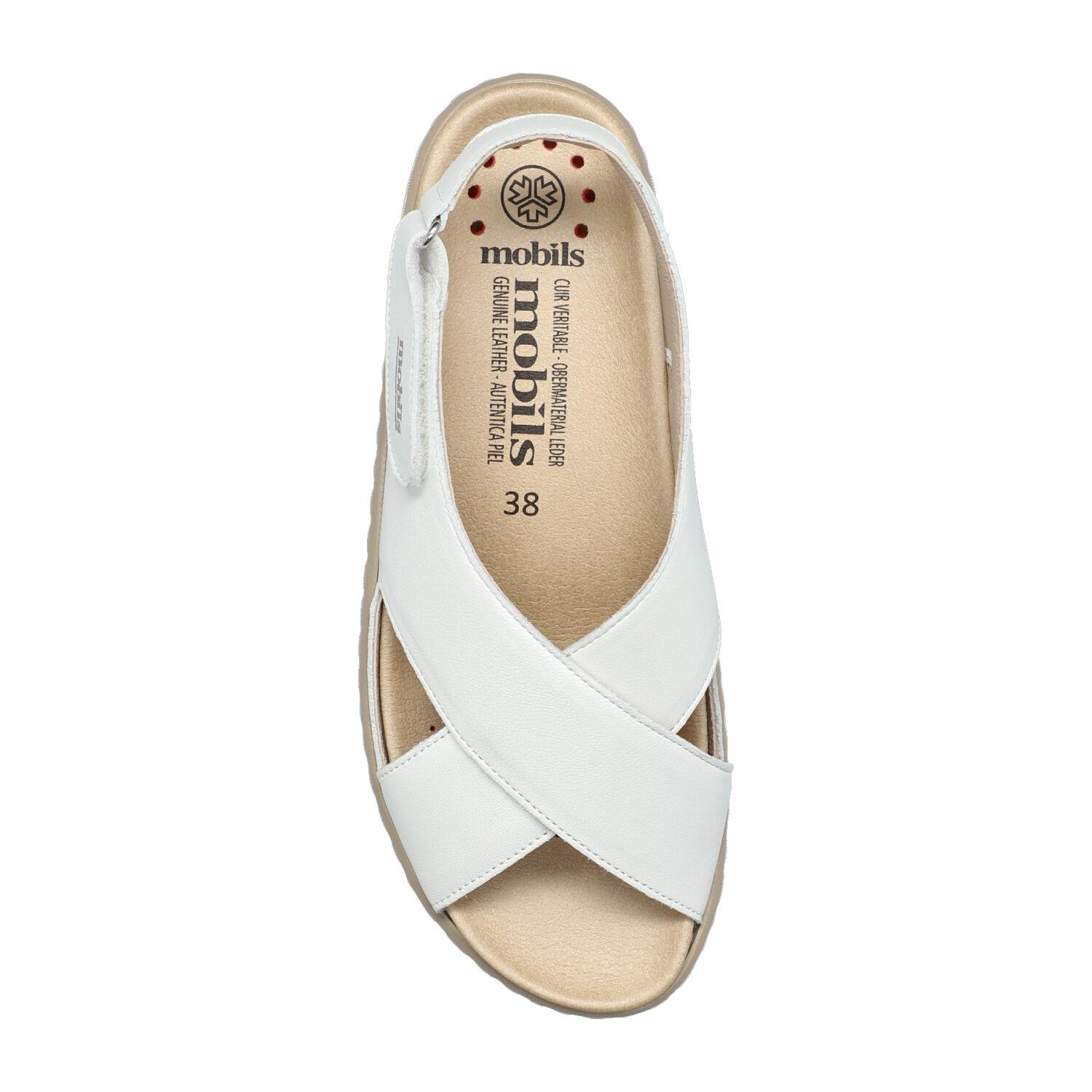 sandales femme modèle Cordelia blanc - Mephisto